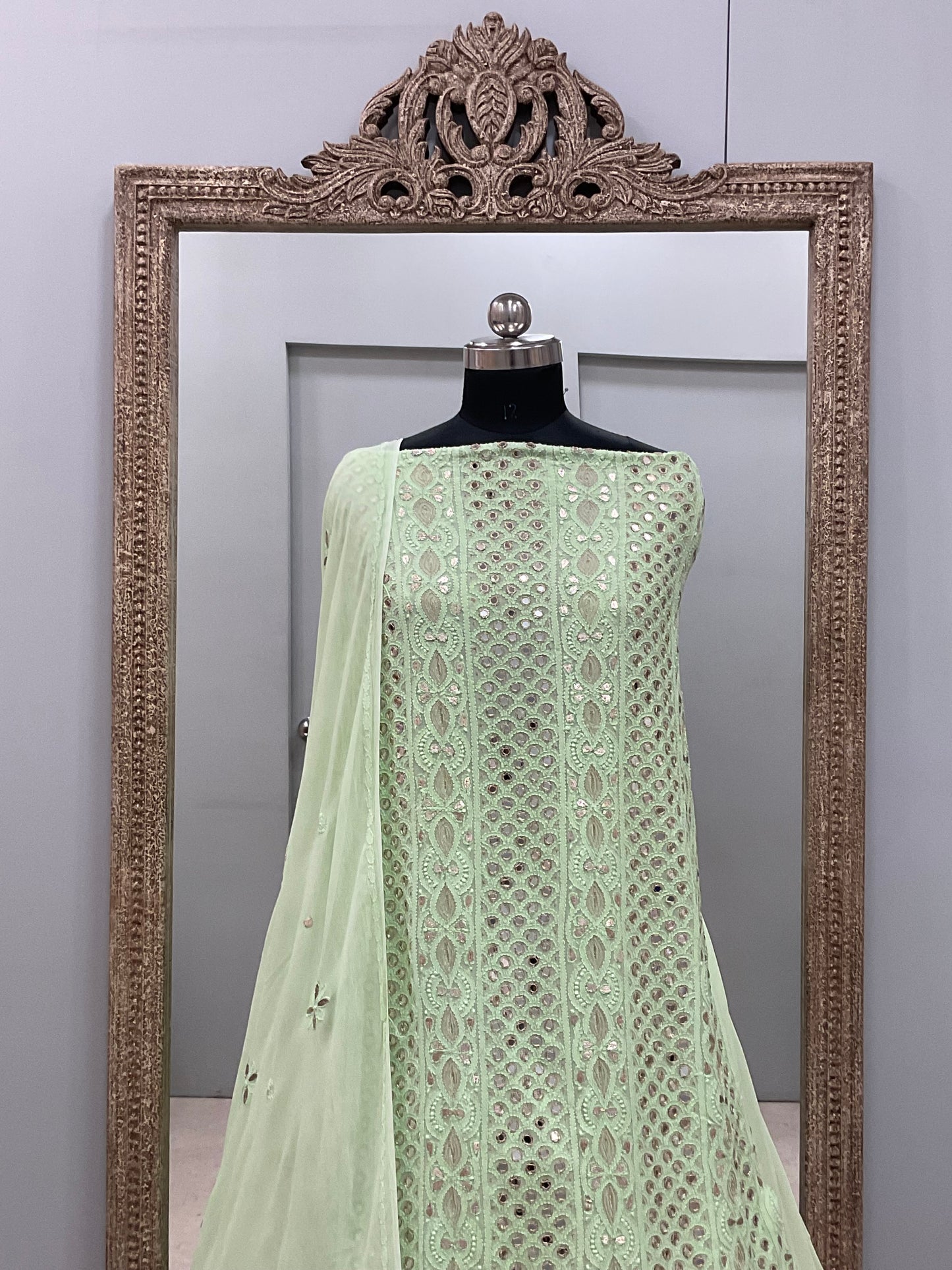 Gota And Real Mirror Straight Green