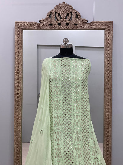 Gota And Real Mirror Straight Green