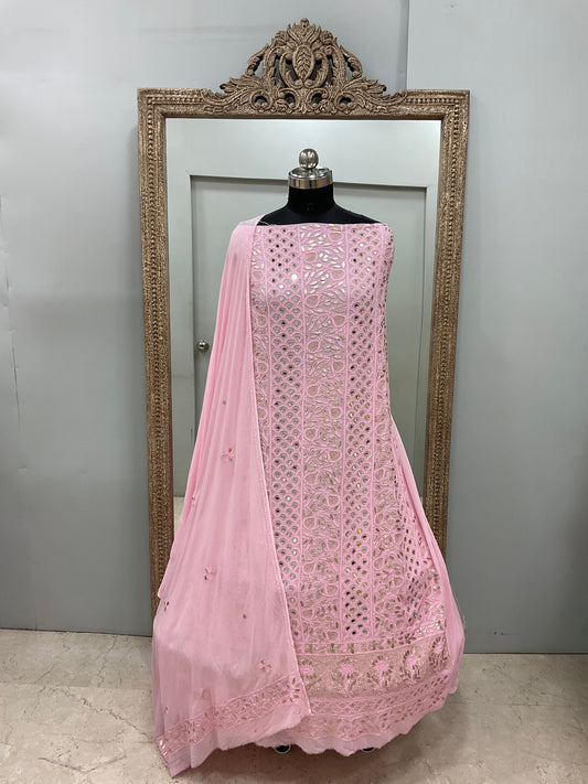 Gota And Real Mirror Straight Pink