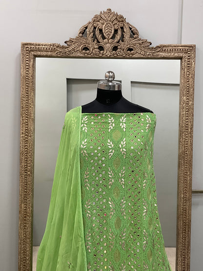 Gota And Real Mirror Straight Green