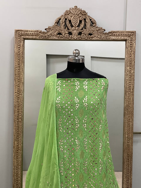 Gota And Real Mirror Straight Green