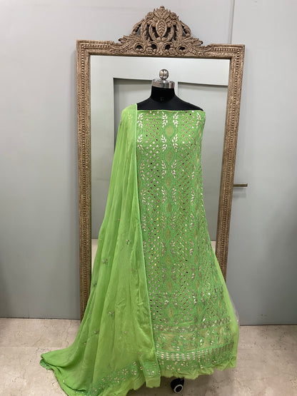 Gota And Real Mirror Straight Green