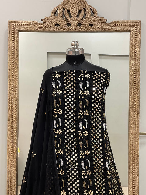 Gota And Real Mirror Straight Black