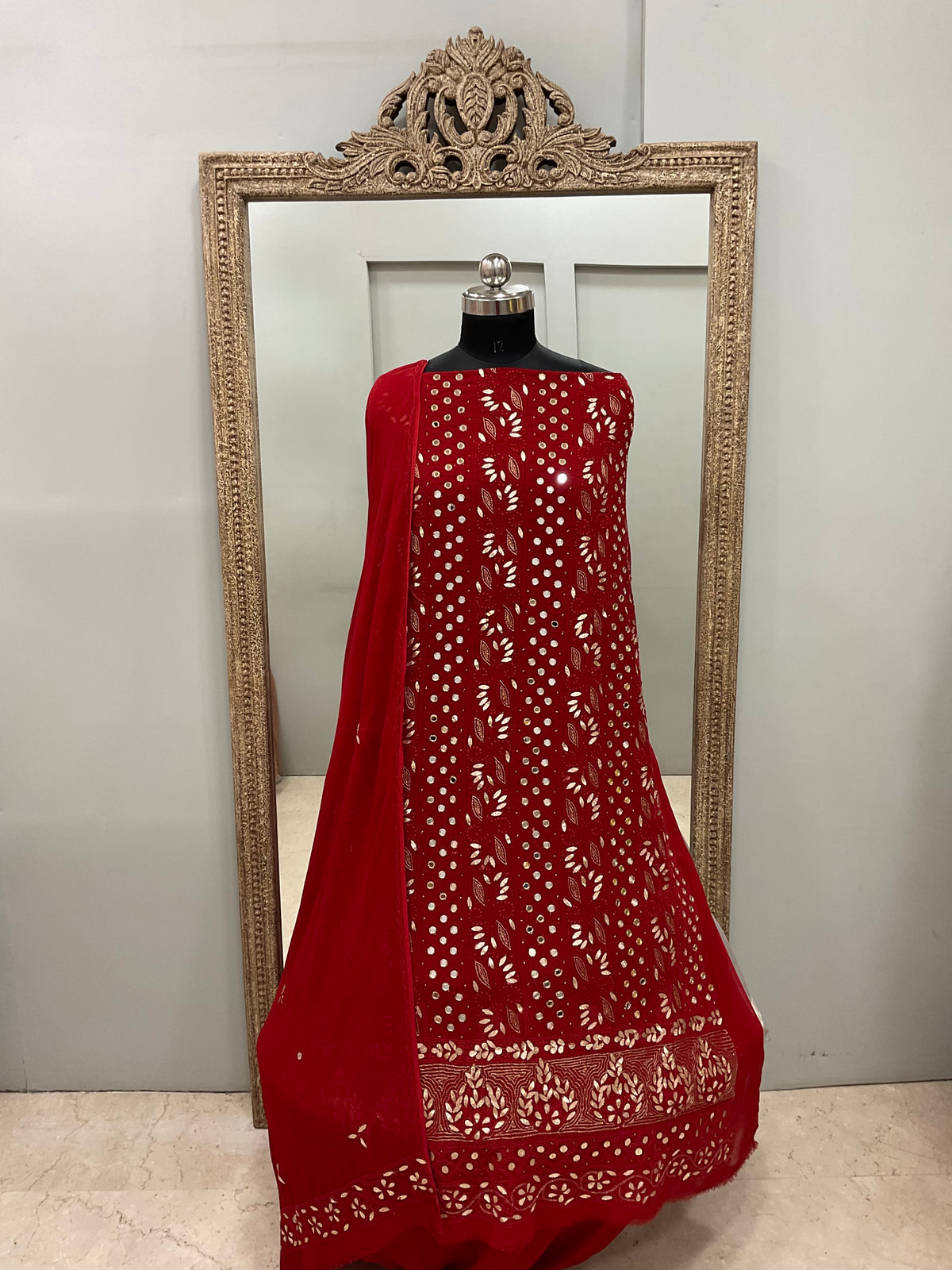 Gota And Real Mirror Straight Red