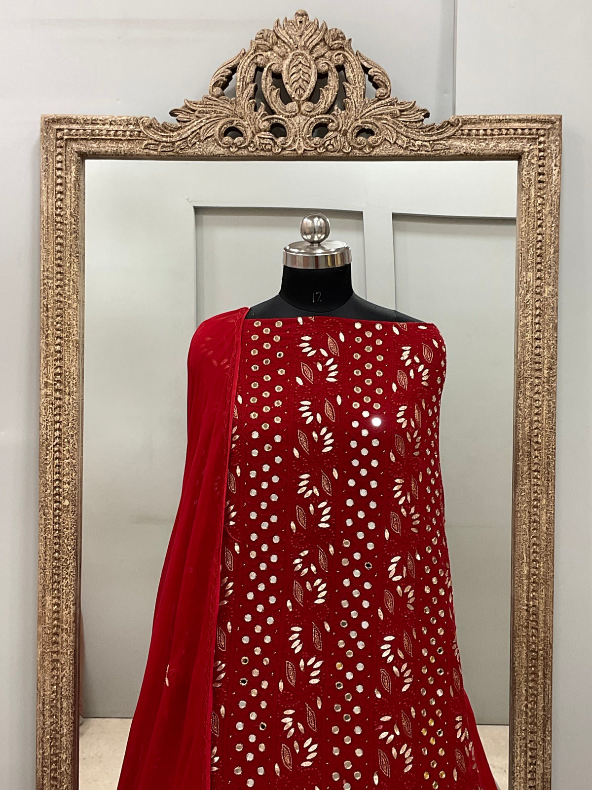 Gota And Real Mirror Straight Red