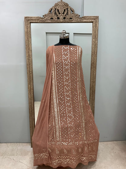 Gota And Real Mirror Straight Brown