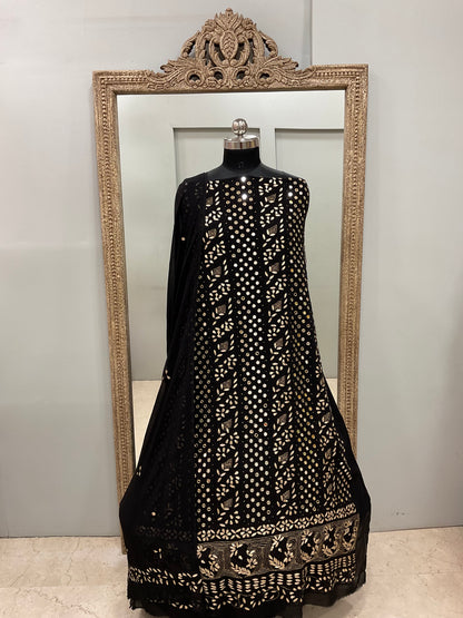 Gota And Real Mirror Straight Black