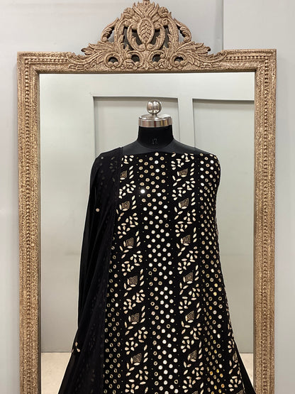 Gota And Real Mirror Straight Black