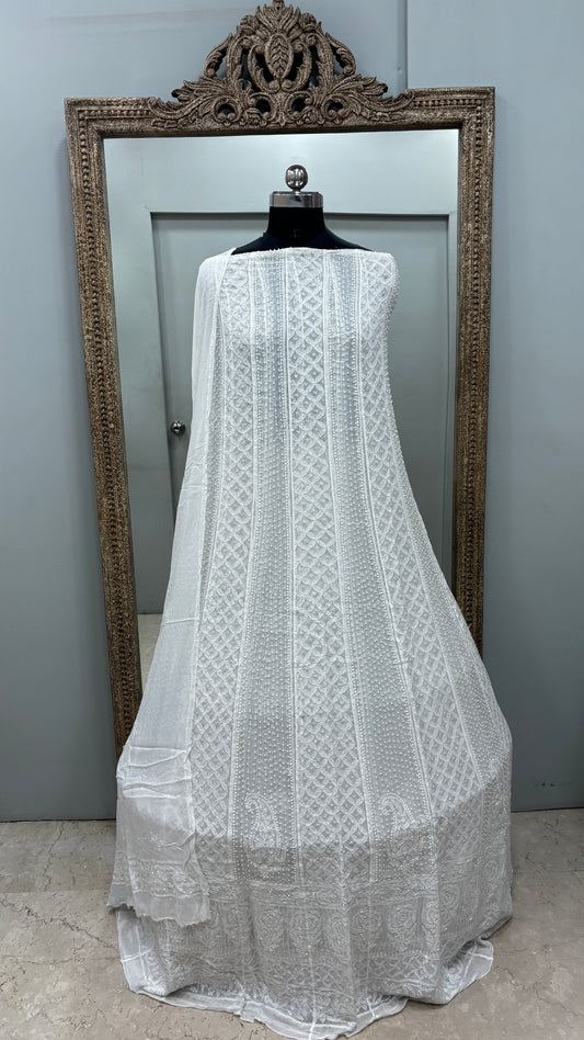 Anarkali Heavy Pearl And Cutdana Offwhite 02