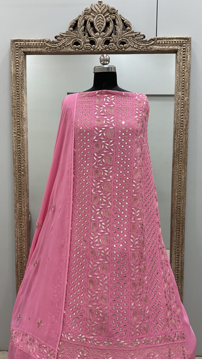 Gota And Real Mirror Straight Pink
