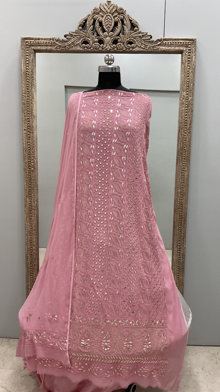 Real Mirror and Pearl Straight Gajri