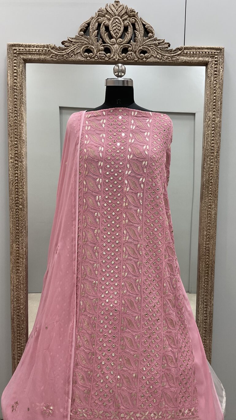 Real Mirror and Pearl Straight Gajri